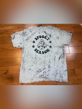 ‘Spooky Season’ Comfort Colors Tie-Dye T-Shirt